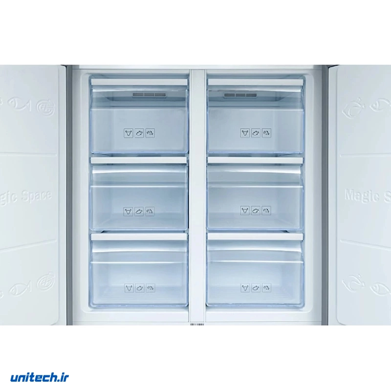 یخچال و فریزر ساید بای ساید 28 فوت ایکس ویژن مدل TF541AWD ASD4